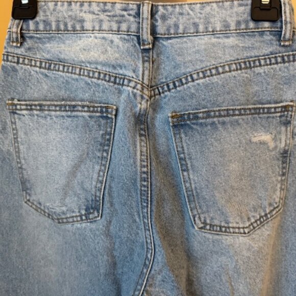 Edikted High-Rise Wide Leg Jean, Size Small - Picture 3 of 4